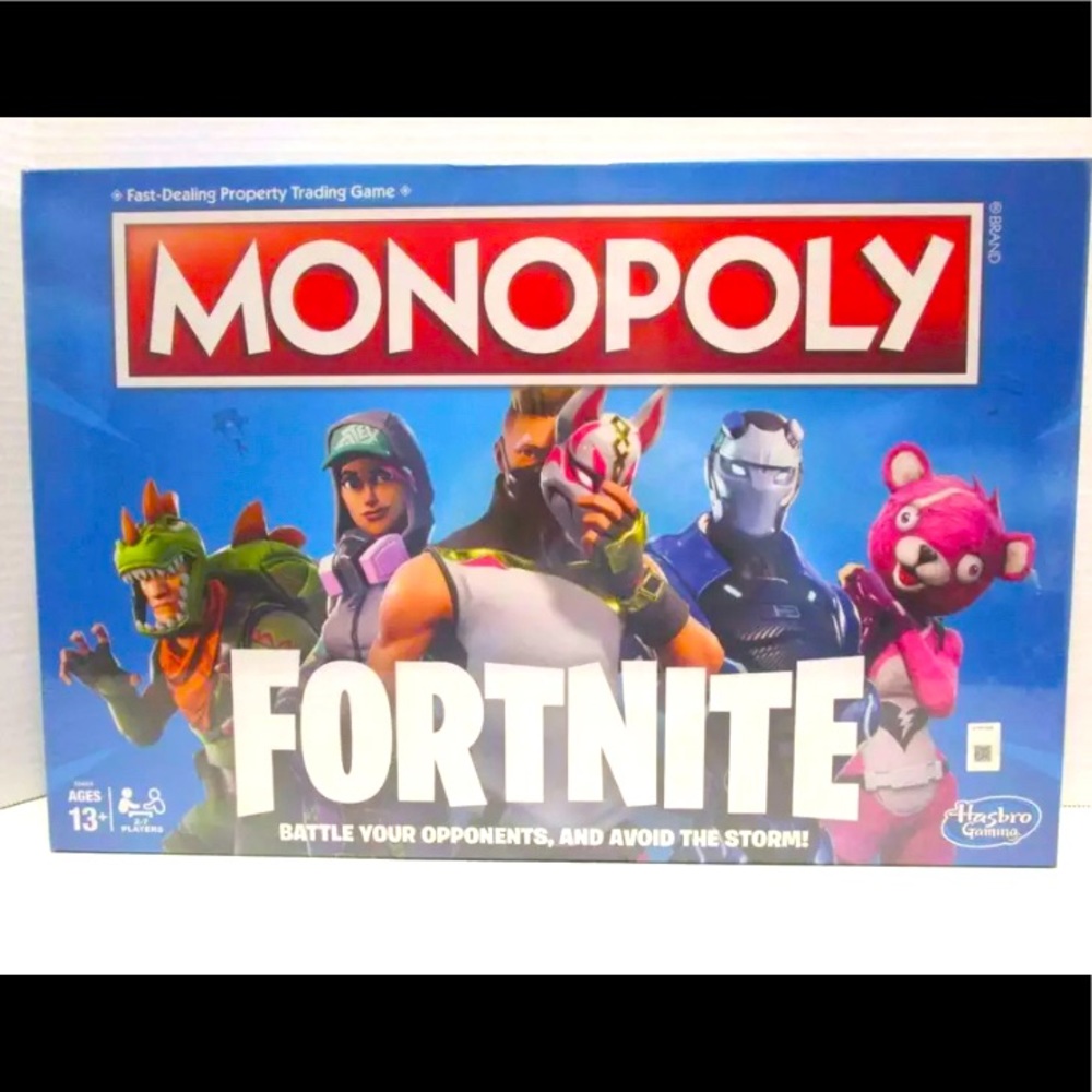 NEW - Monopoly Fortnite Collector's Edition Parker Brothers Board Game - SEALED